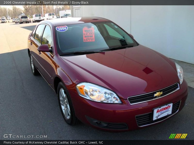 Sport Red Metallic / Ebony Black 2006 Chevrolet Impala LT
