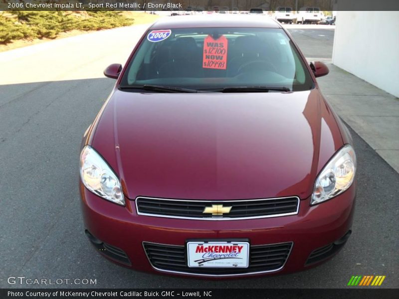 Sport Red Metallic / Ebony Black 2006 Chevrolet Impala LT