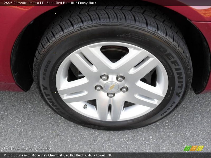 Sport Red Metallic / Ebony Black 2006 Chevrolet Impala LT