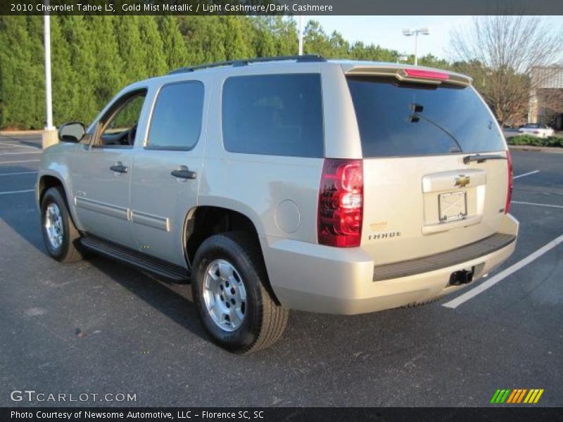 Gold Mist Metallic / Light Cashmere/Dark Cashmere 2010 Chevrolet Tahoe LS
