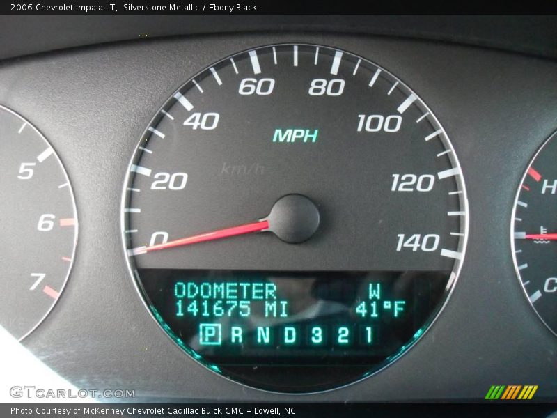 Silverstone Metallic / Ebony Black 2006 Chevrolet Impala LT