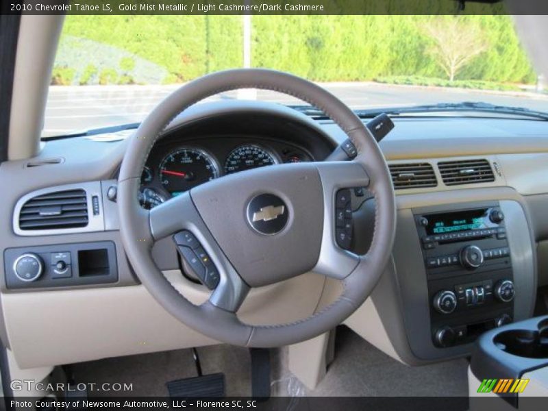 Gold Mist Metallic / Light Cashmere/Dark Cashmere 2010 Chevrolet Tahoe LS