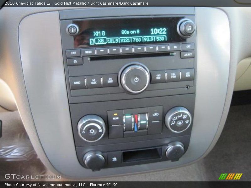 Gold Mist Metallic / Light Cashmere/Dark Cashmere 2010 Chevrolet Tahoe LS