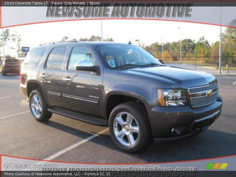 Taupe Gray Metallic / Ebony 2010 Chevrolet Tahoe LT