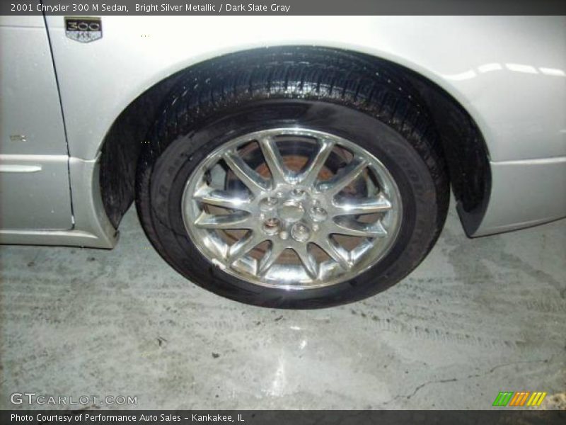 Bright Silver Metallic / Dark Slate Gray 2001 Chrysler 300 M Sedan