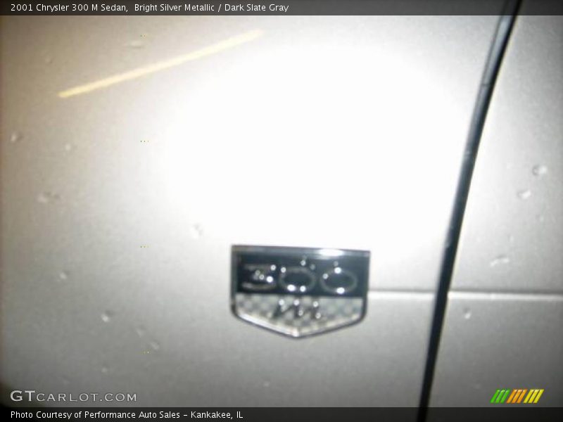 Bright Silver Metallic / Dark Slate Gray 2001 Chrysler 300 M Sedan