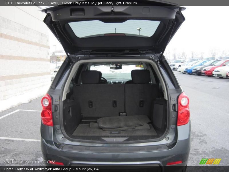Cyber Gray Metallic / Jet Black/Light Titanium 2010 Chevrolet Equinox LT AWD