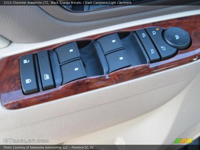 Black Granite Metallic / Dark Cashmere/Light Cashmere 2010 Chevrolet Avalanche LTZ