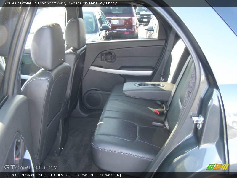 Cyber Gray Metallic / Ebony 2009 Chevrolet Equinox Sport AWD