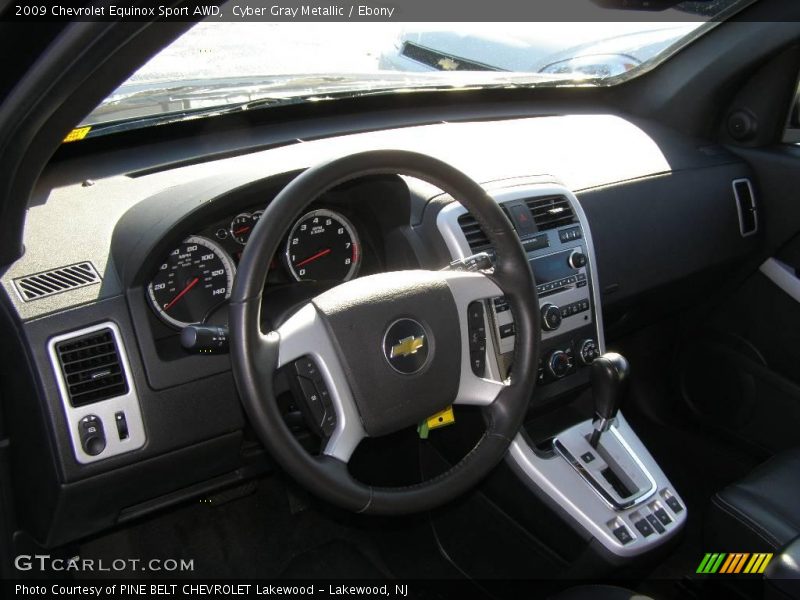 Cyber Gray Metallic / Ebony 2009 Chevrolet Equinox Sport AWD
