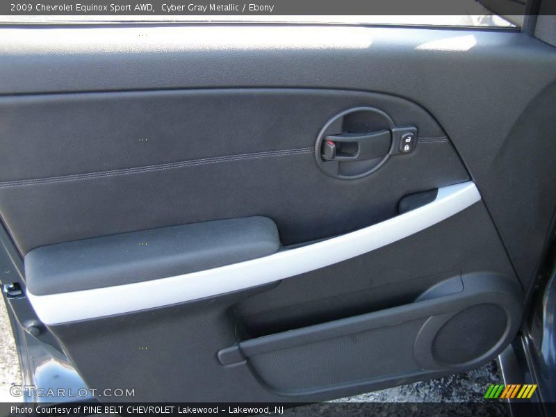 Cyber Gray Metallic / Ebony 2009 Chevrolet Equinox Sport AWD