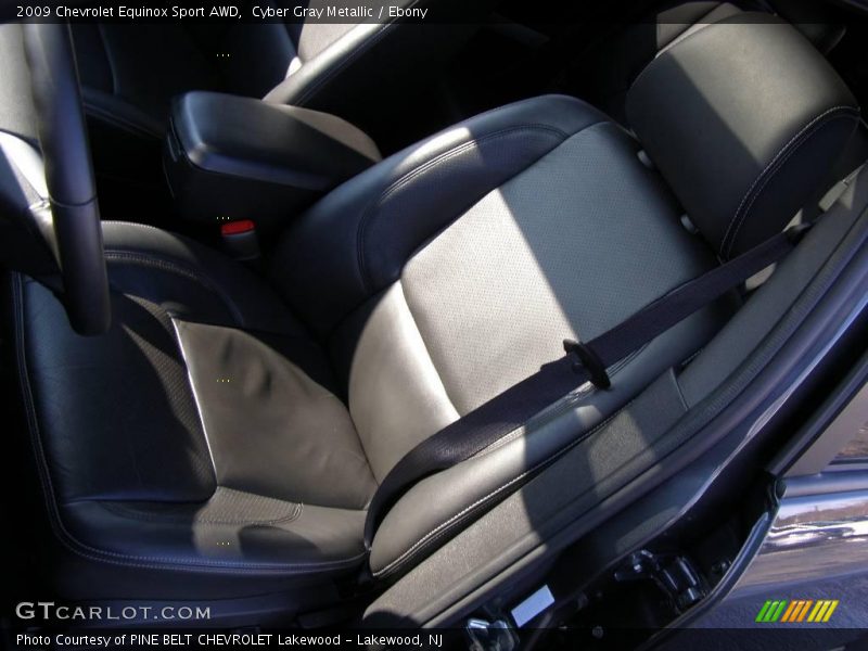 Cyber Gray Metallic / Ebony 2009 Chevrolet Equinox Sport AWD
