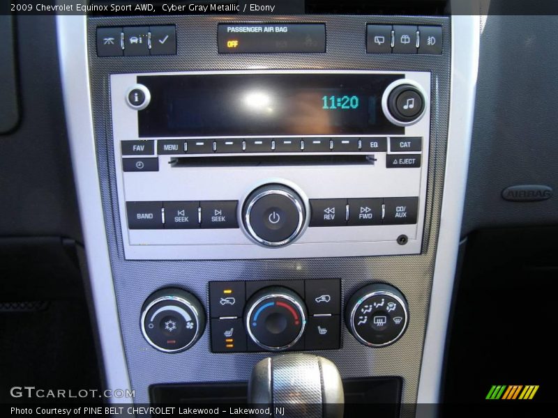 Cyber Gray Metallic / Ebony 2009 Chevrolet Equinox Sport AWD