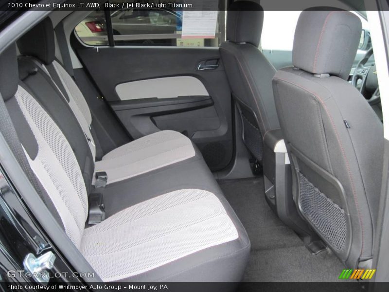 Black / Jet Black/Light Titanium 2010 Chevrolet Equinox LT AWD