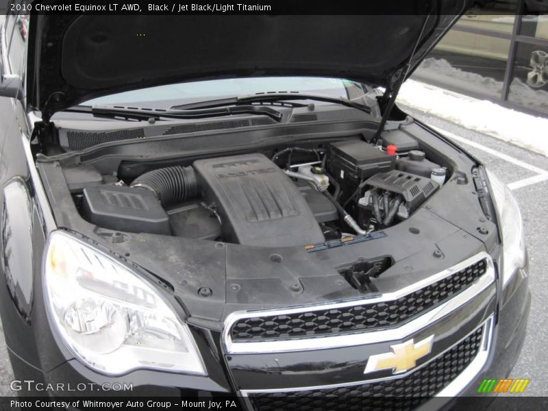 Black / Jet Black/Light Titanium 2010 Chevrolet Equinox LT AWD
