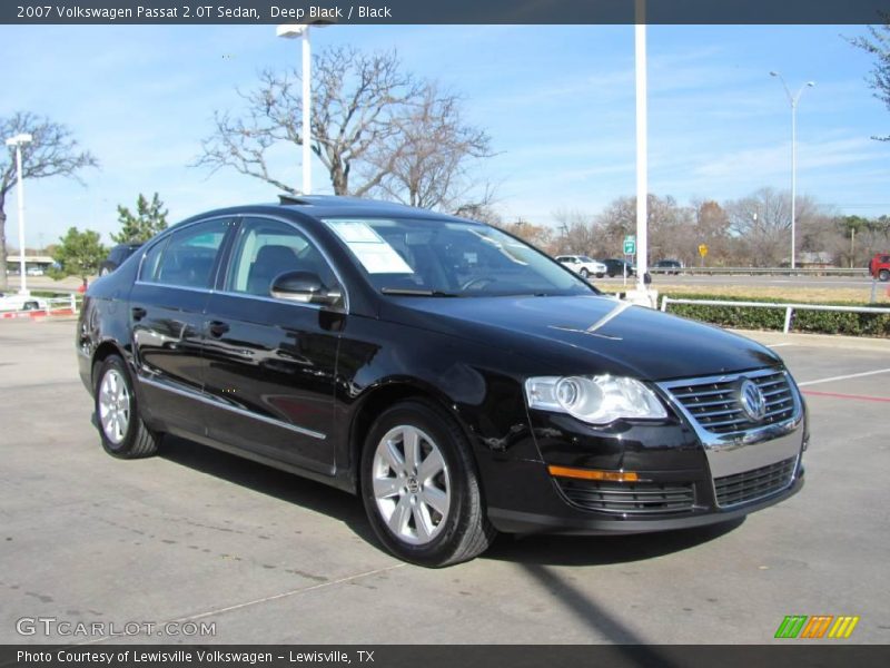 Deep Black / Black 2007 Volkswagen Passat 2.0T Sedan