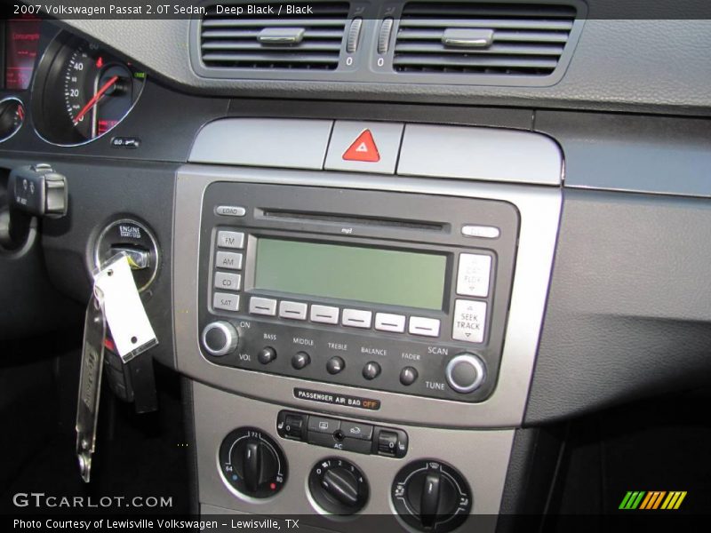 Deep Black / Black 2007 Volkswagen Passat 2.0T Sedan
