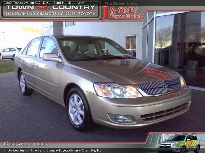 Desert Sand Metallic / Ivory 2002 Toyota Avalon XLS