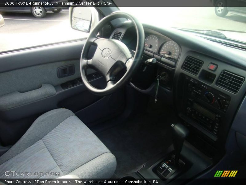 Millennium Silver Metallic / Gray 2000 Toyota 4Runner SR5