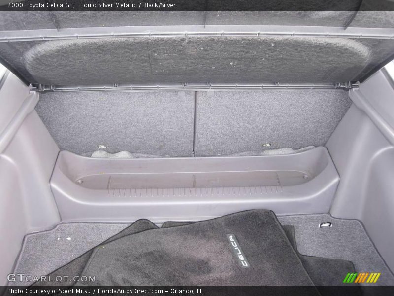 Liquid Silver Metallic / Black/Silver 2000 Toyota Celica GT