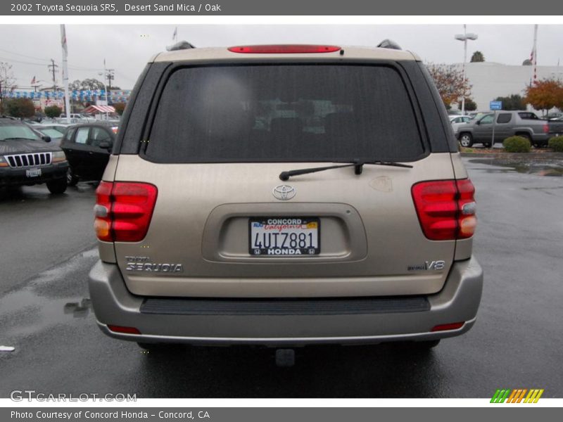 Desert Sand Mica / Oak 2002 Toyota Sequoia SR5