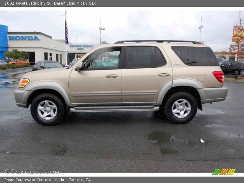 Desert Sand Mica / Oak 2002 Toyota Sequoia SR5