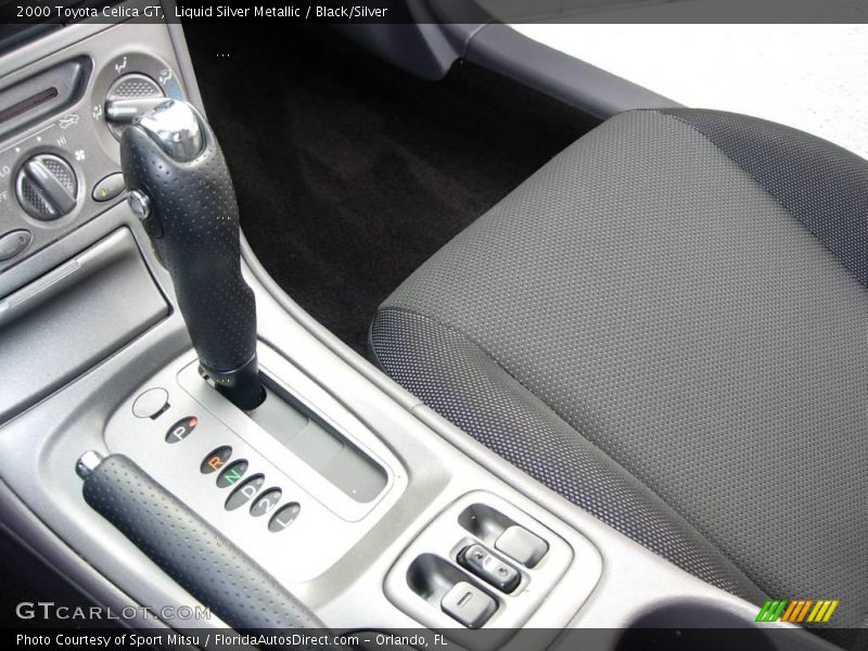 Liquid Silver Metallic / Black/Silver 2000 Toyota Celica GT