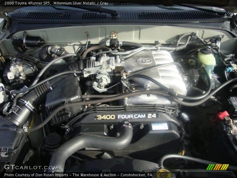Millennium Silver Metallic / Gray 2000 Toyota 4Runner SR5
