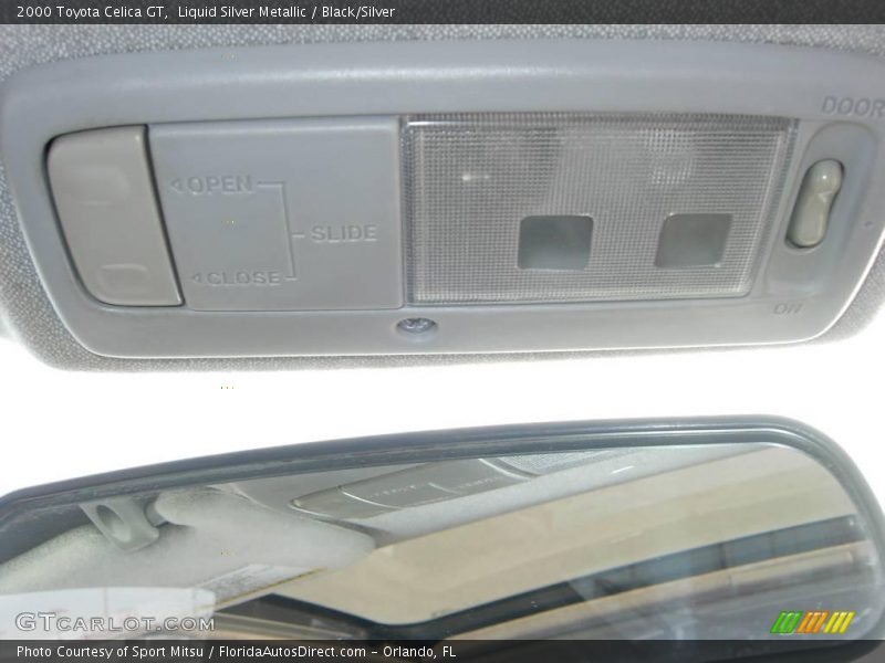 Liquid Silver Metallic / Black/Silver 2000 Toyota Celica GT