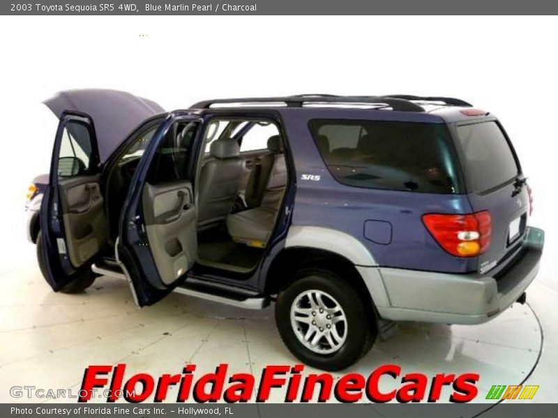 Blue Marlin Pearl / Charcoal 2003 Toyota Sequoia SR5 4WD