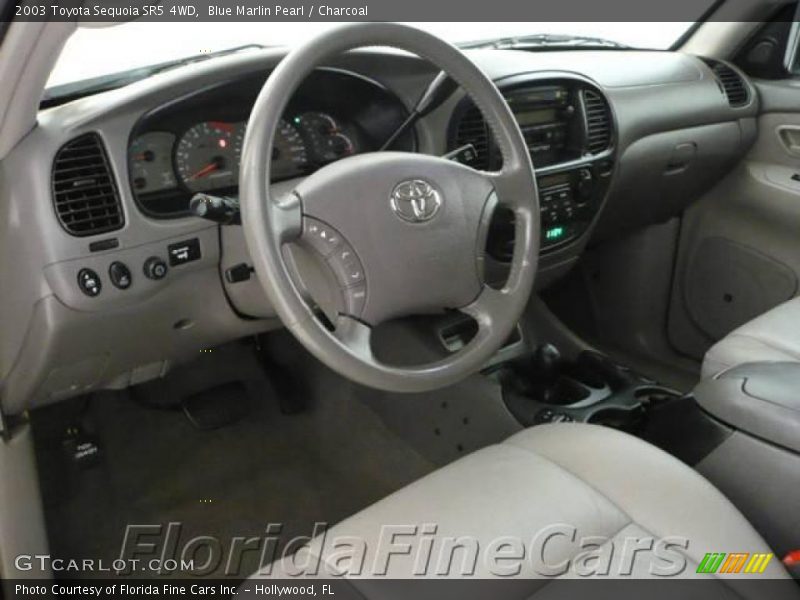 Blue Marlin Pearl / Charcoal 2003 Toyota Sequoia SR5 4WD