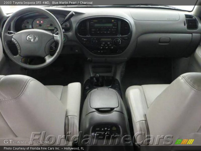 Blue Marlin Pearl / Charcoal 2003 Toyota Sequoia SR5 4WD