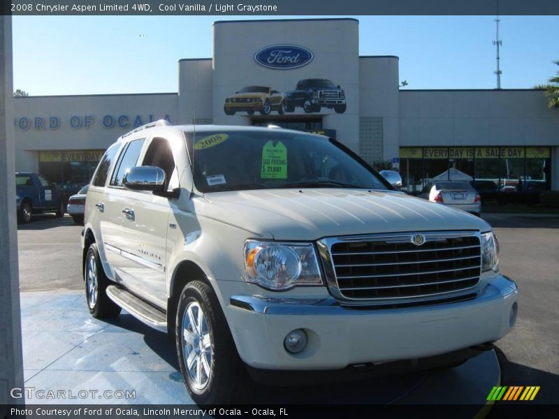 Cool Vanilla / Light Graystone 2008 Chrysler Aspen Limited 4WD