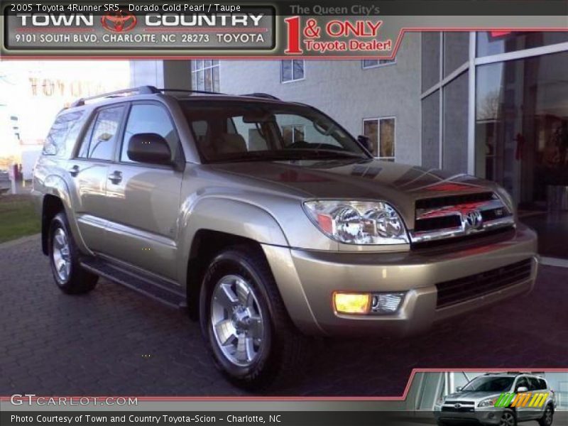 Dorado Gold Pearl / Taupe 2005 Toyota 4Runner SR5