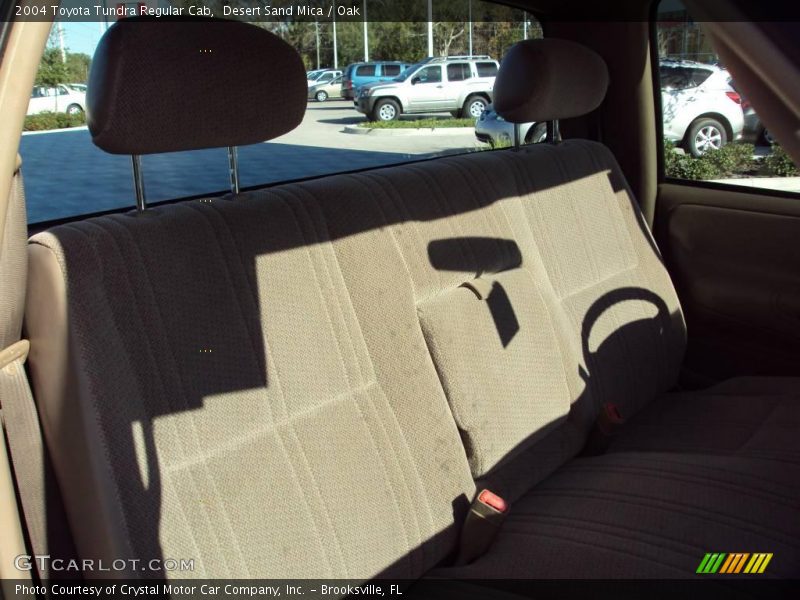 Desert Sand Mica / Oak 2004 Toyota Tundra Regular Cab