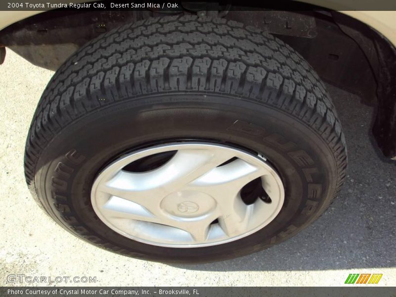 Desert Sand Mica / Oak 2004 Toyota Tundra Regular Cab