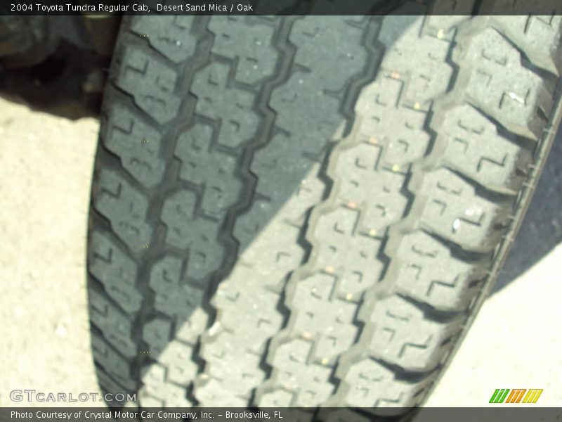 Desert Sand Mica / Oak 2004 Toyota Tundra Regular Cab
