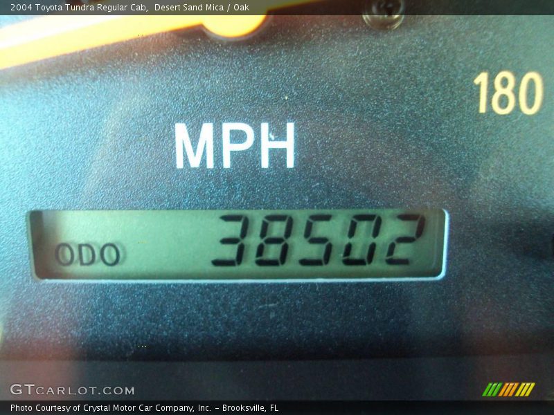 Desert Sand Mica / Oak 2004 Toyota Tundra Regular Cab