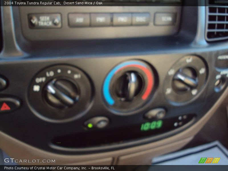 Desert Sand Mica / Oak 2004 Toyota Tundra Regular Cab