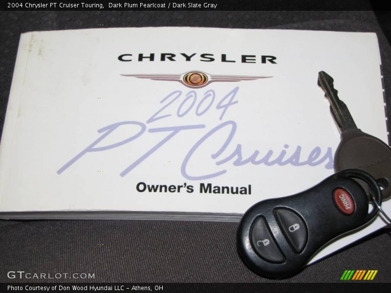 Dark Plum Pearlcoat / Dark Slate Gray 2004 Chrysler PT Cruiser Touring