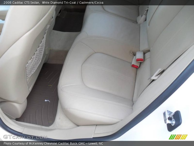 White Diamond Tri-Coat / Cashmere/Cocoa 2008 Cadillac CTS Sedan