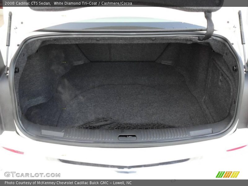 White Diamond Tri-Coat / Cashmere/Cocoa 2008 Cadillac CTS Sedan