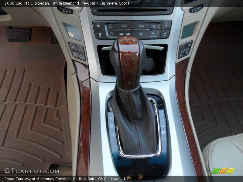 White Diamond Tri-Coat / Cashmere/Cocoa 2008 Cadillac CTS Sedan