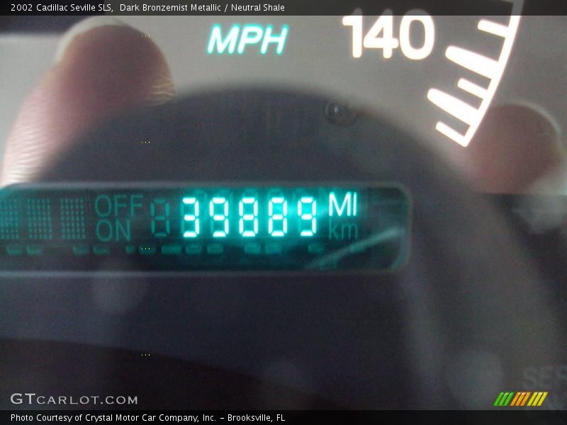 Dark Bronzemist Metallic / Neutral Shale 2002 Cadillac Seville SLS