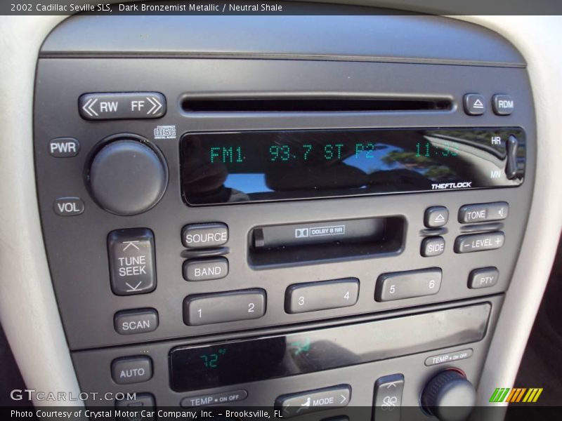 Dark Bronzemist Metallic / Neutral Shale 2002 Cadillac Seville SLS