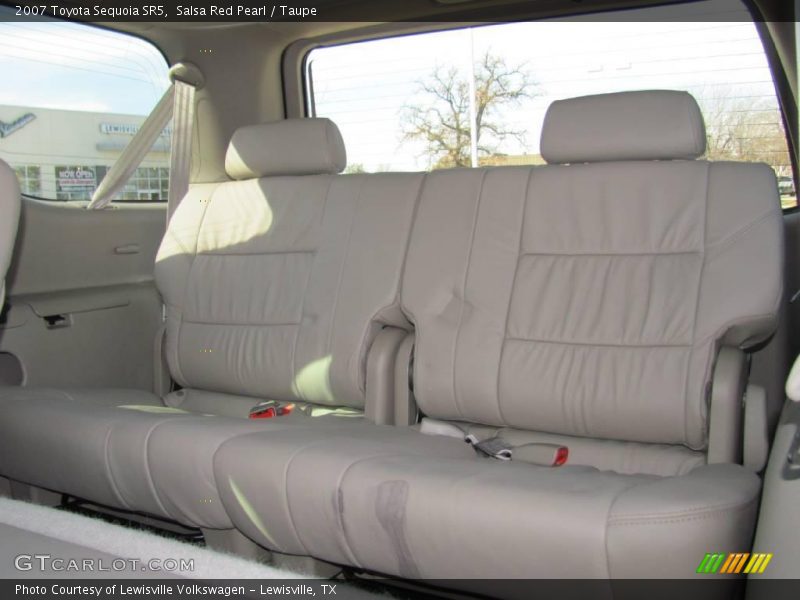 Salsa Red Pearl / Taupe 2007 Toyota Sequoia SR5