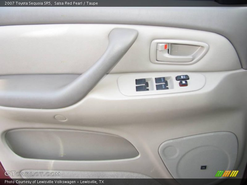 Salsa Red Pearl / Taupe 2007 Toyota Sequoia SR5