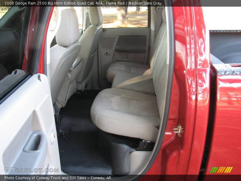 Flame Red / Medium Slate Gray 2006 Dodge Ram 2500 Big Horn Edition Quad Cab 4x4