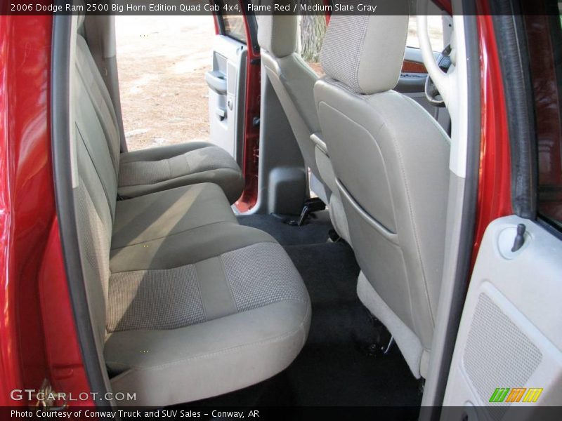 Flame Red / Medium Slate Gray 2006 Dodge Ram 2500 Big Horn Edition Quad Cab 4x4