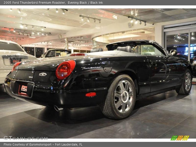 Evening Black / Black Ink 2005 Ford Thunderbird Premium Roadster